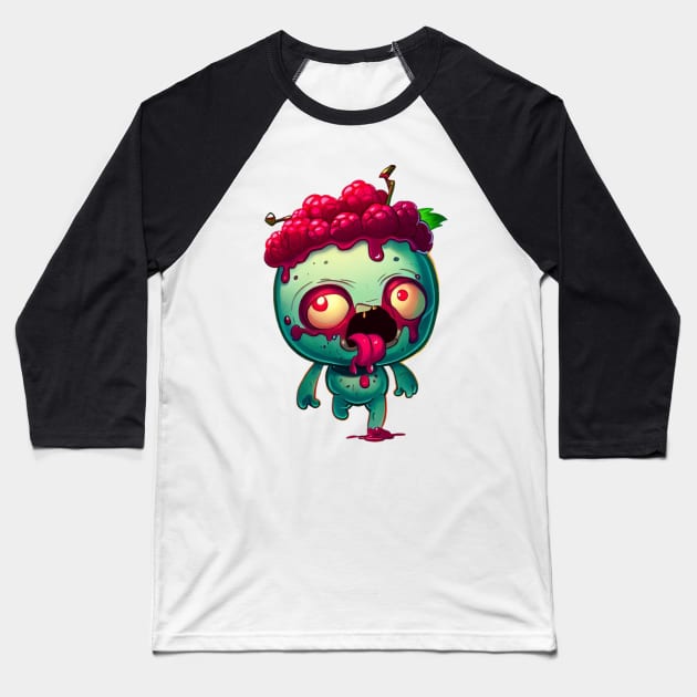 Zombie Raspberries - Chic Baseball T-Shirt by CAutumnTrapp